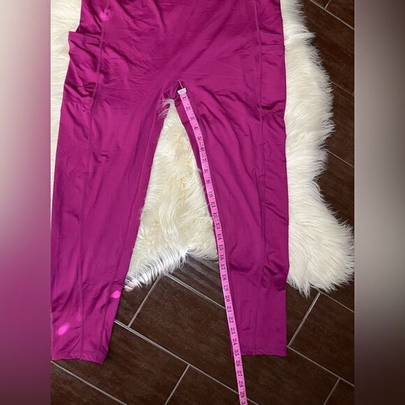 J.Dow Fitness magenta sleeveless jumpsuit sz XXL - Picture 12 of 13